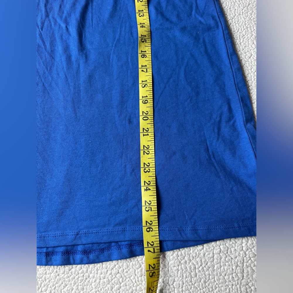 NWT LANE BRYANT CLASSIC COTTON CAMI TANK BLUE 22/24 - Picture 6 of 6
